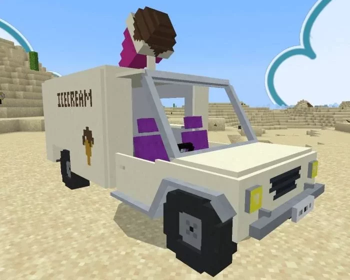 Фургон с мороженным | Мод Больше транспорта