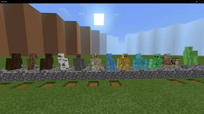 Many golems - GolemsPLUS Mod