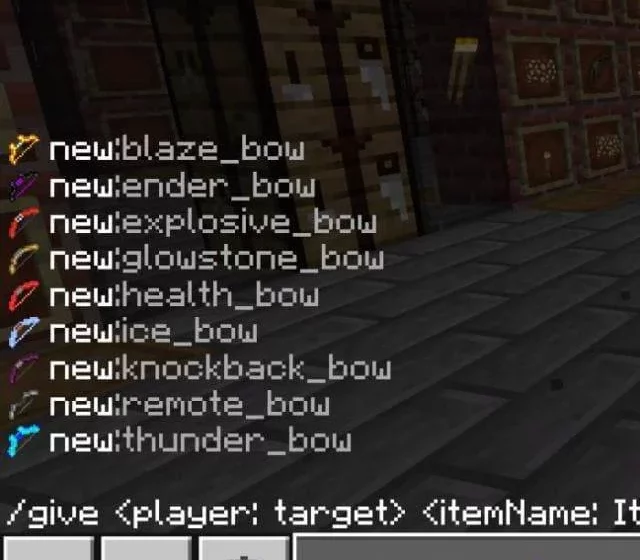 Команды | Мод Новые луки