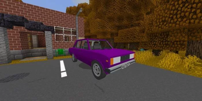 Фиолетовый | Мод ВАЗ 2105 «Жигули»