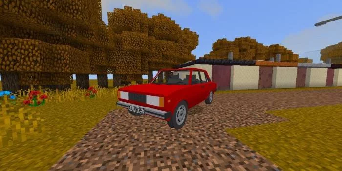Красный | Мод ВАЗ 2105 «Жигули»
