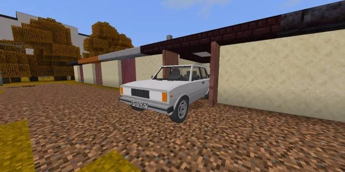 Белый | Мод ВАЗ 2105 «Жигули»