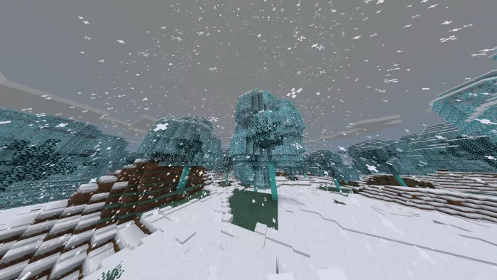 Ледяной биом | Мод Мороз