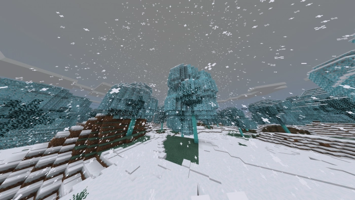 Ледяной биом | Мод Мороз