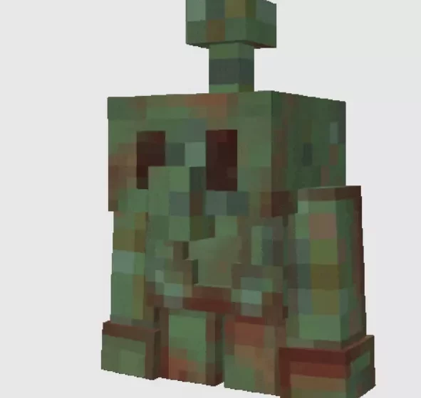 Окисленный голем | Мод Медный голем