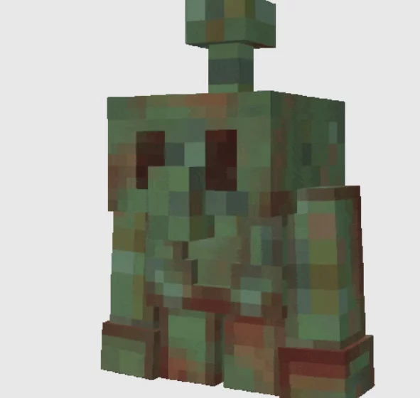 Окисленный голем | Мод Медный голем