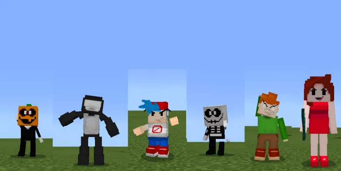 Меню скинов | Мод Friday Night Funkin