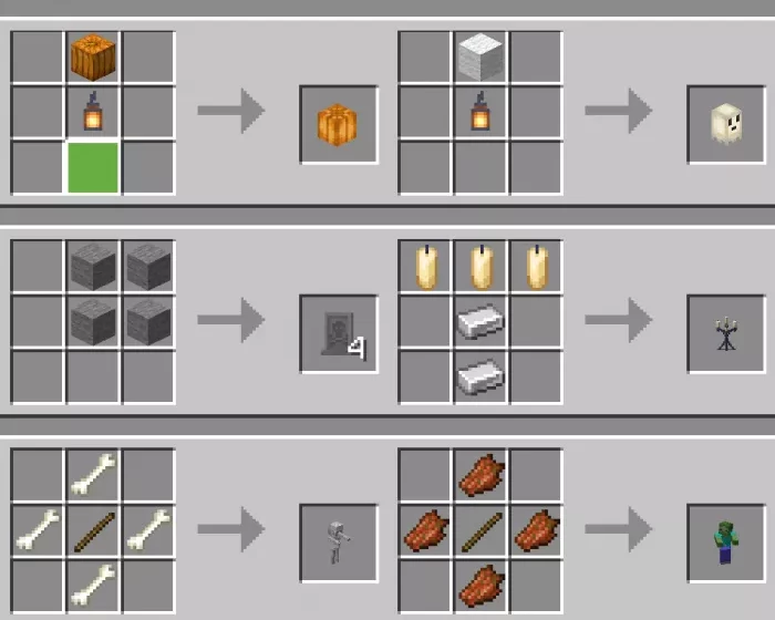 Крафт блоков | Мод Декорации