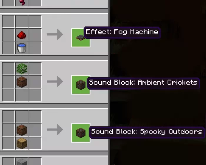 Блоки с эффектами | Мод Декорации