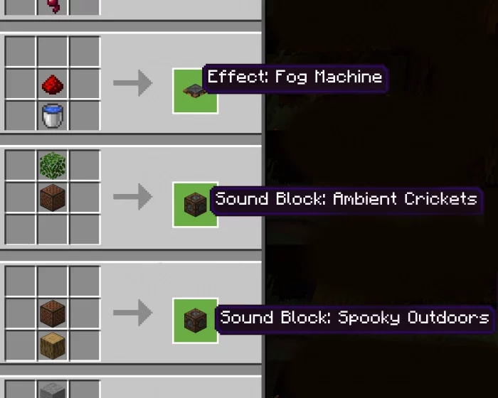 Блоки с эффектами | Мод Декорации