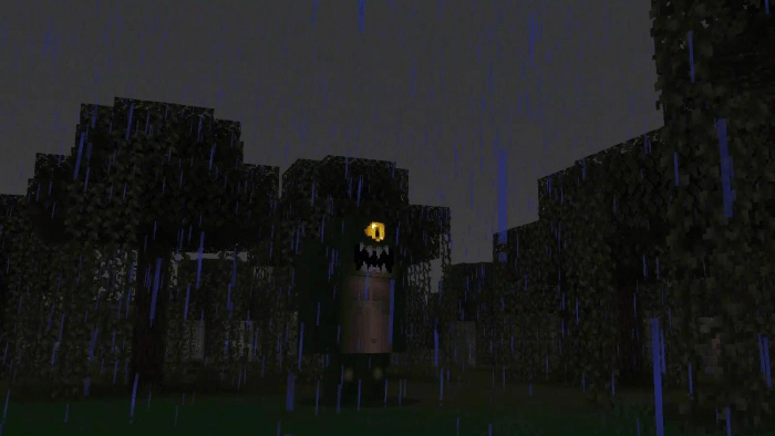 Монстр под дождем | Мод Болотные монстры