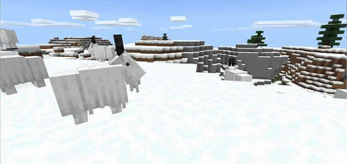 Белые козы | Мод Козы от Crinkle