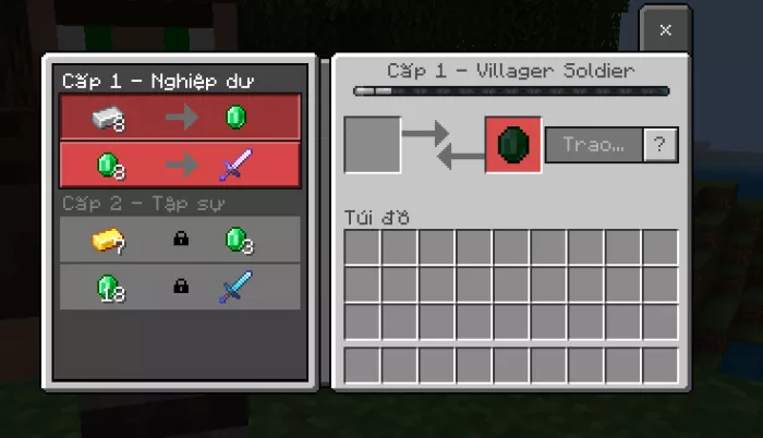 Торговля с сельчанином | Мод Солдат-сельчанин