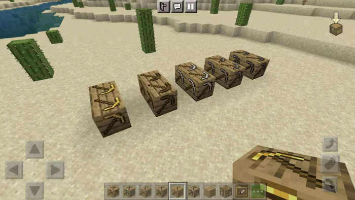 Several blocks Tool Block Mod