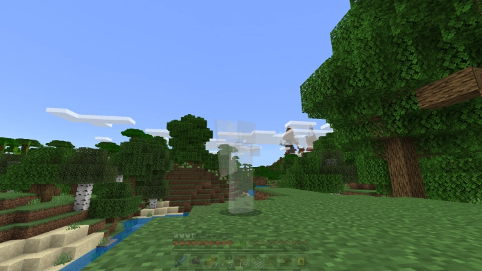 Прозрачный персонаж | Мод Камера от 3-его лица