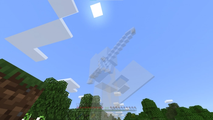 Прозрачный персонаж – близко | Мод Камера от 3-его лица