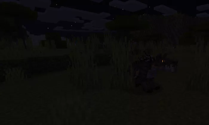 Чупакабра ночью | Мод Криптокрафт