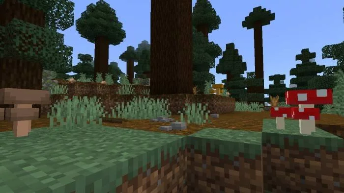 Тайга с грибами | Мод Улучшение природы