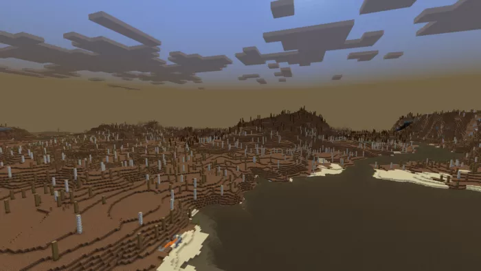 Выжженый биом | Мод Пустошь