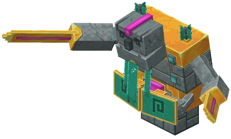 Парящий голем | Мод Больше контента из Dungeons