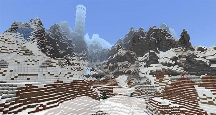 Улучшенные горы | Мод Больше контента из Dungeons