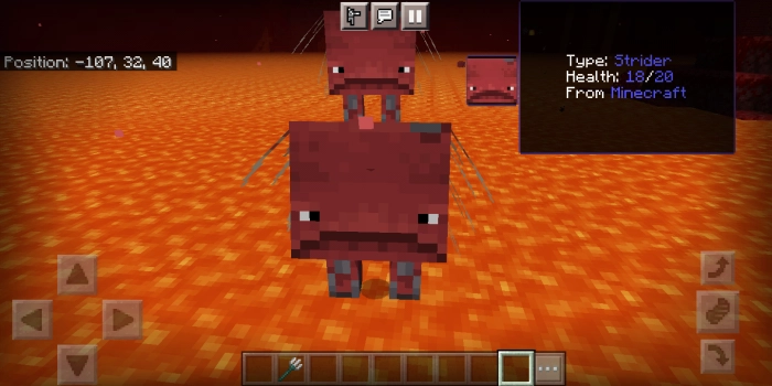 Информация о мобе | Мод Информация о существах