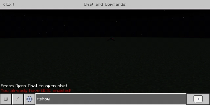 Команда «показать» | Мод Информация о существах