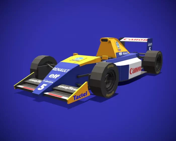 Уиллиамс-Рено FW13B | Мод Формула 1 – 1990