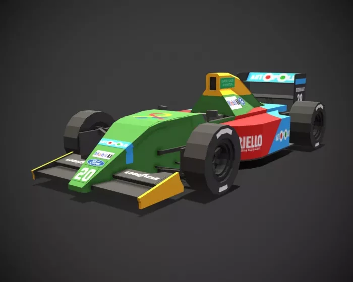 Бенетон-Форд B190 | Мод Формула 1 – 1990