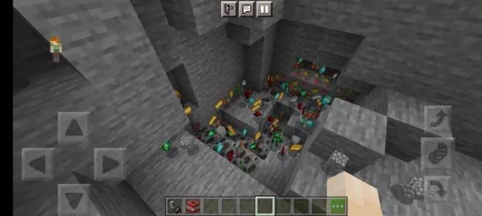 Алмазы и изумруды | Мод Двойная руда