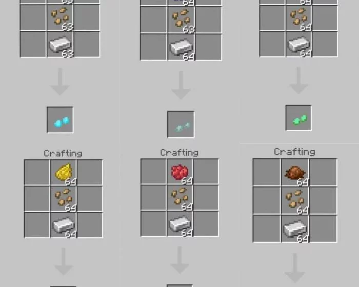 Крафты | Мод Цветы из руды