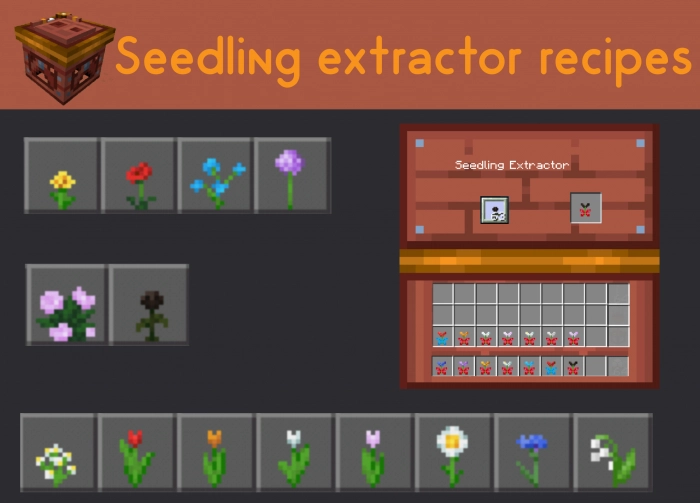 Извлекатель рассады – крафты | Мод LumGarden