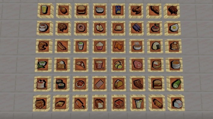 Множество еды | Мод Фудкрафт