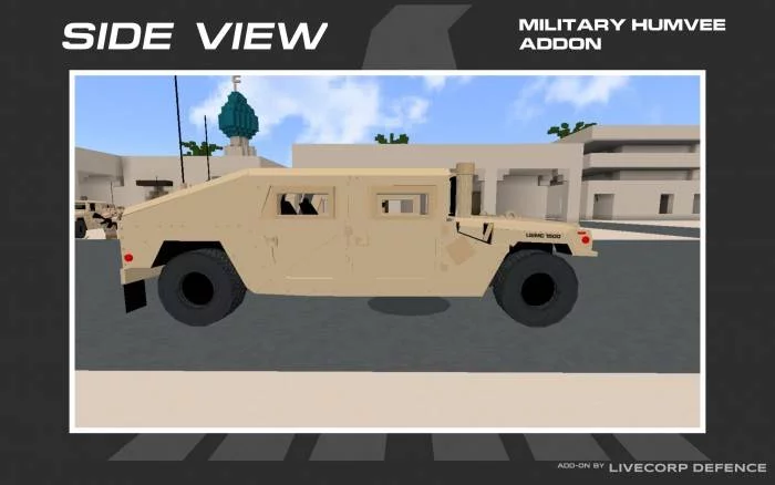 Многоцелевой транспорт | Мод Военный Хамви