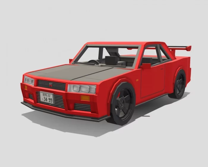 Красный | Мод Ниссан Скайлайн R34