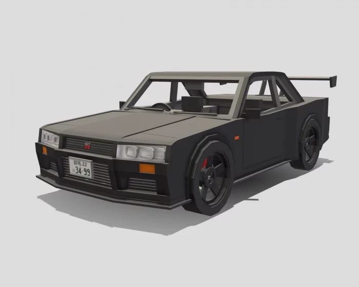Черный | Мод Ниссан Скайлайн R34