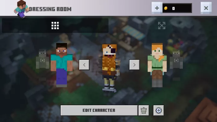 Выбор скинов | Мод Обновленный интерфейс