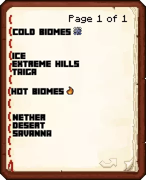 Прохладная температура | Мод Индикатор температуры