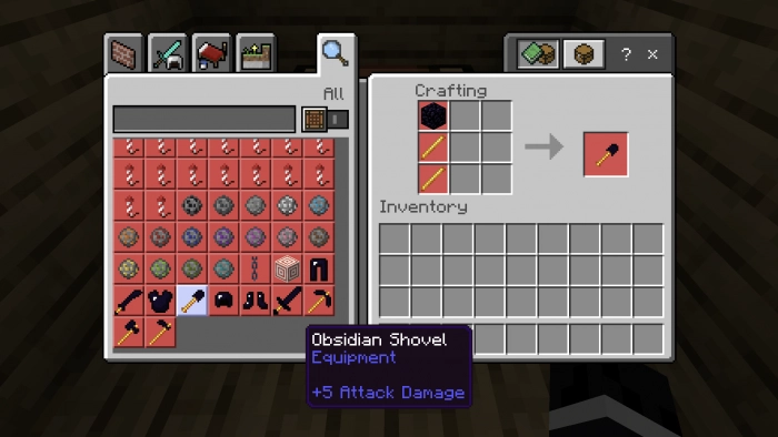 Секира | Мод Обсидиановое расширение