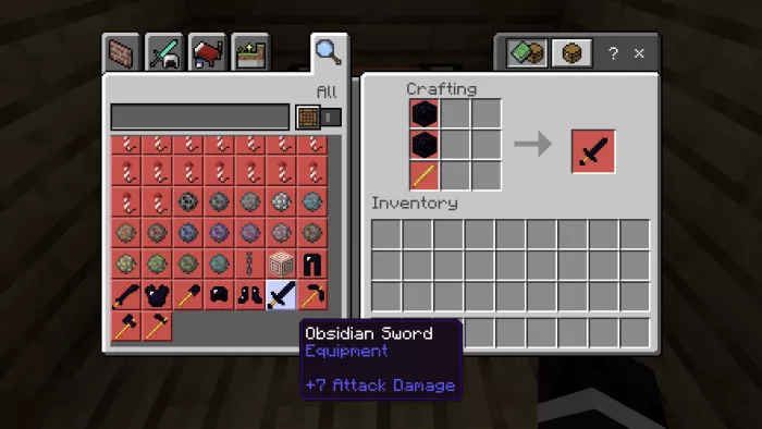 Клинок | Мод Обсидиановое расширение