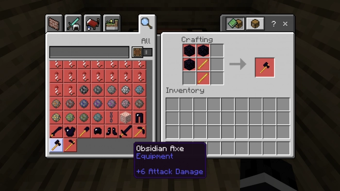 Мотыга в МКПЕ | Мод Обсидиановое расширение