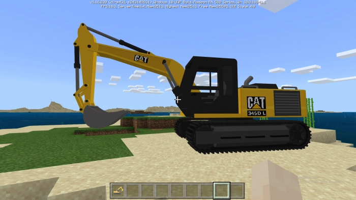 Стив за рулем | Мод Excavator CAT
