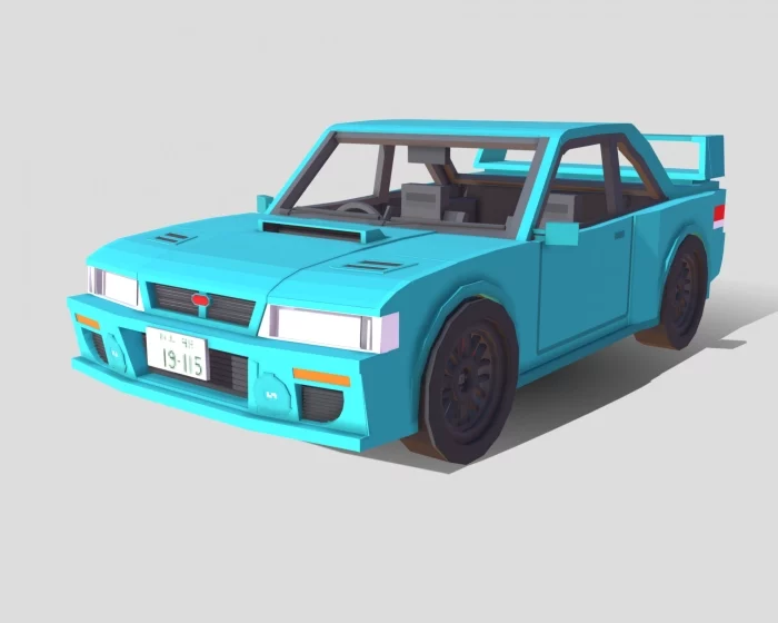 Голубой | Мод Субару Импреза 22B