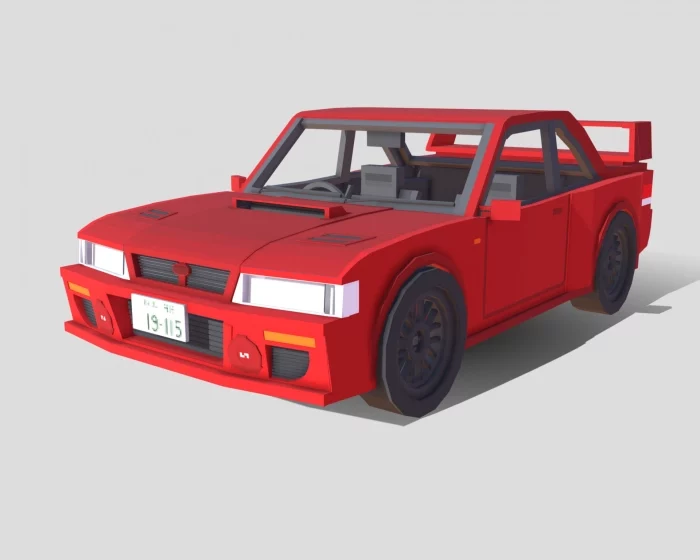 Красный | Мод Субару Импреза 22B