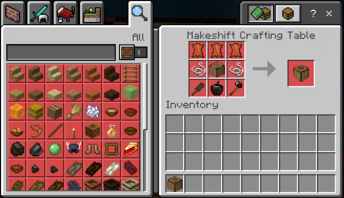 Верстак мода | Мод Выживание по прогрессии