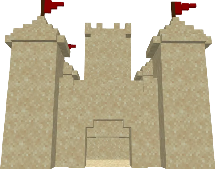 Песочный замок | Мод Летний день