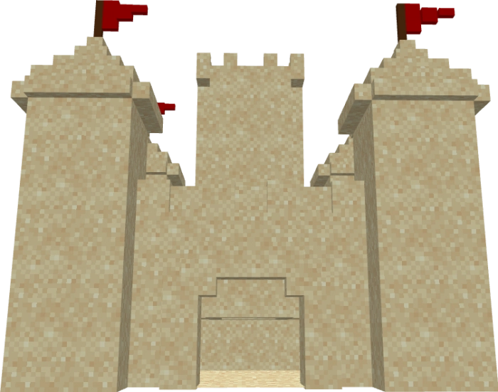 Песочный замок | Мод Летний день