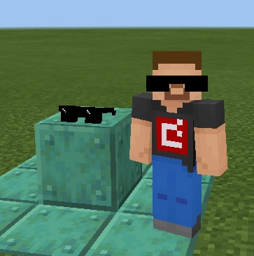 Персонаж в очках | Мод Летний день