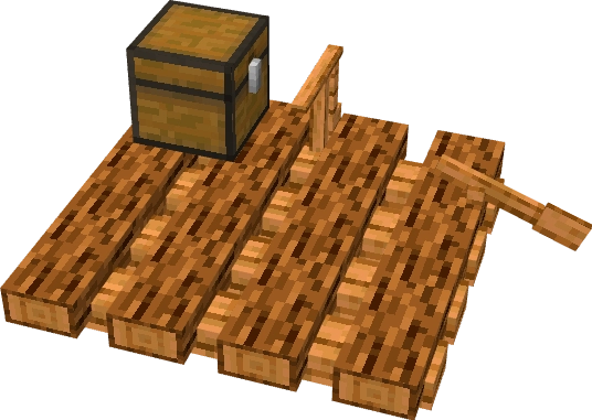 Плот | Мод Минималистичные лодки