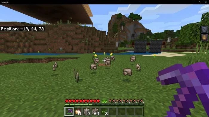 Алмазная руда | Мод Мгновенная добыча